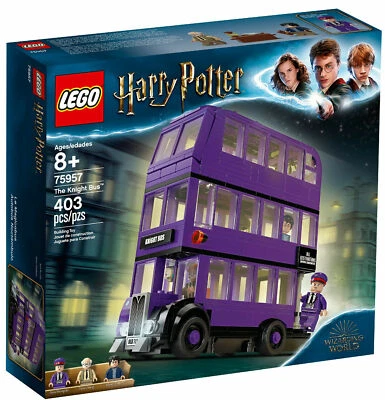 75957 THE KNIGHT BUS legos lego set harry potter night TRIPLE DECKER purple NEW - Image 1 of 4