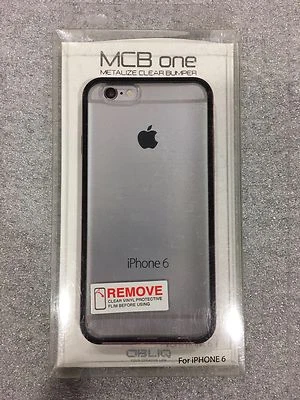  MCB One Metalize Clear Bumper Metallic Pink for iPhone 6/6s - Image 1 of 2