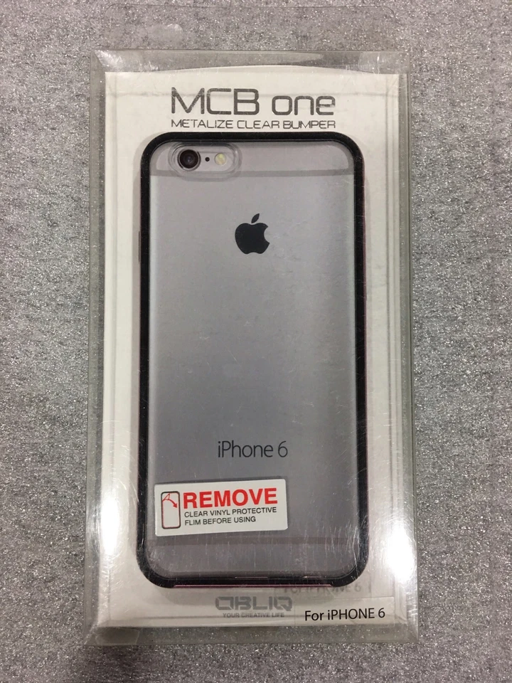  MCB One Metalize Clear Bumper Metallic Pink for iPhone 6/6s - Image 1 of 2