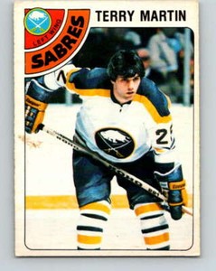 1978-79 O-Pee-Chee #118 Terry Martin  Buffalo Sabres V22551
