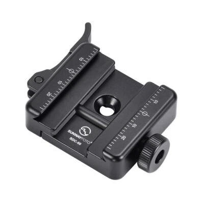 SUNWAYFOTO  Arca Swiss/RRS QR Quick Release Clamp Dovetail to Picatinny Adapter - Image 1 of 4