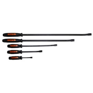 K Tool International XD19005 5 Piece Pry Bar Set; Includes 8" 12" 17" 25" and - Picture 1 of 8