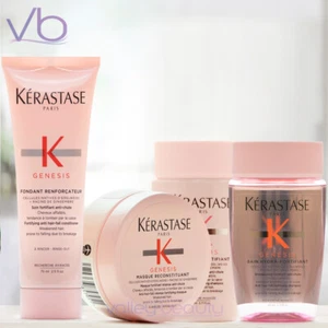 KERASTASE Genesis Fondant Renforcateur, Masque Reconstituant, Bain Fortifiant - Picture 1 of 5