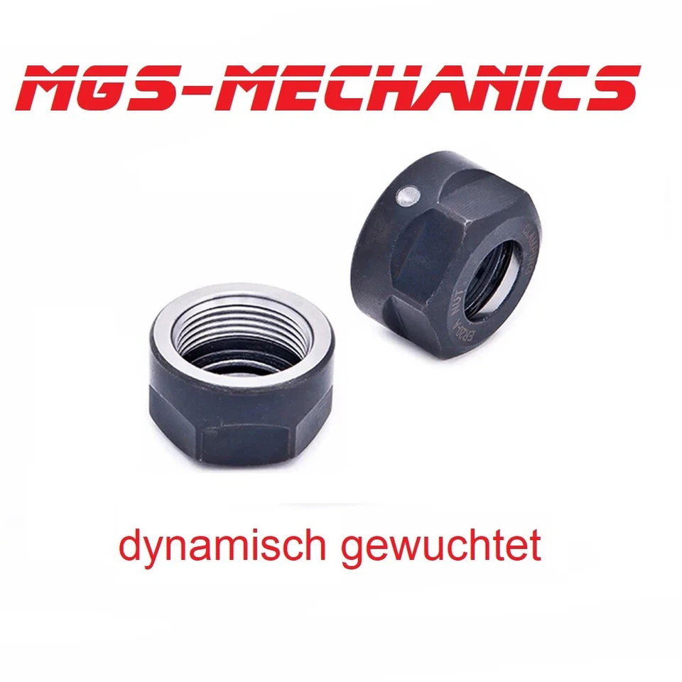 Eine Spannmutter ER11A oder ER16A M19x1 oder M22x1.5 dynamisch gewuchtet - Bild 1 von 1