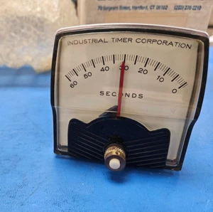 MTD60SEC INDUSTRIAL TIMER 120 Volts, 60 Hz, 10 Amps, - Picture 1 of 6