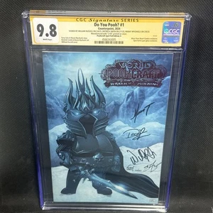 Do You Pooh? World of Warcraft: L'Ira del Re dei Lich CGC 9.8 Insegna 4X Foil 2/10 - Foto 1 di 5