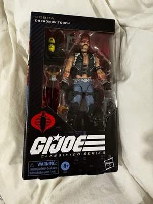 GI Joe Serie Clasificada Cobra Dreadnok TORCH 6” Figuras Nuevas en Caja Foto 1 de 4