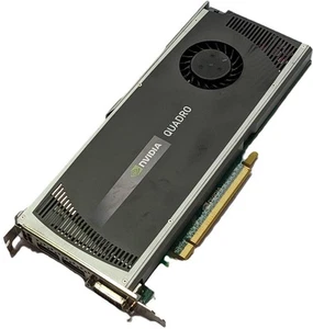 HP Nvidia Quadro 4000 Graphics Card 2GB DVI-I DisplayPort 654840-001 655933-B21 - Picture 1 of 3