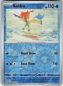 PO-01 Reverse Holo Keldeo 044/162 Uncommon SV05: Temporal Forces - Picture 1 of 1