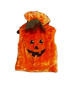 Disfraz de calabaza Jack O Lantern para niños/niños con sudadera con capucha disfraz de Halloween Foto 1 de 4