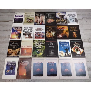 24 Vintage Discovery Series Christian Booklets Pamphlets Moses Violence Church - Picture 1 of 5