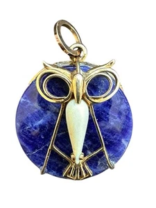 Ilias Lalaounis Owl Pendant 18K Gold 1970s - Picture 1 of 6