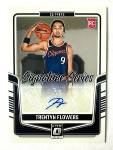 2024-25 Donruss Optic Trentyn Flowers AUTO RC Clipper Rookie! - Picture 1 of 3