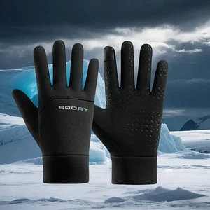 Winterhandschuhe Wasserdicht Thermo Touchscreen Thermo Winddicht Warm Handschuhe - Bild 1 von 8