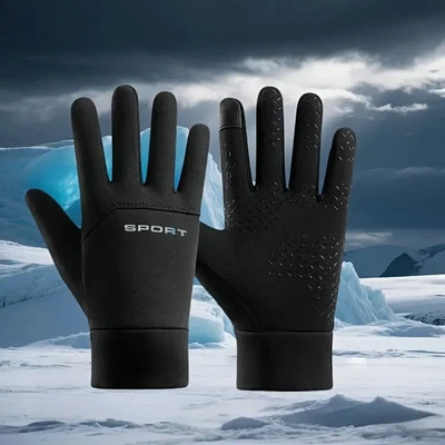 K TRIBE Winter Gloves Waterproof Thermal Touch Screen Thermal Windproof Warm Gloves