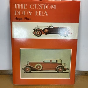 The Custom Body Era Hugo Pfau 1970 Automotive History Classic Car Design HC DJ - Picture 1 of 18