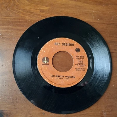 Roy Orbison -  Oh, Pretty Woman/It's Over 45 rpm Vinyl Single 1964 - Image 1 of 2