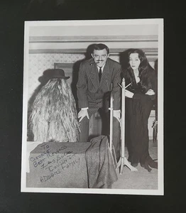 FELIX SILLA signed autographed B&W 7.25x9" photo ADDAMS FAMILY - Picture 1 of 1