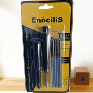EnociliS Pro Series Aluminium Deep Hole Construction Pencil with 6 X Replacement - Picture 1 of 3