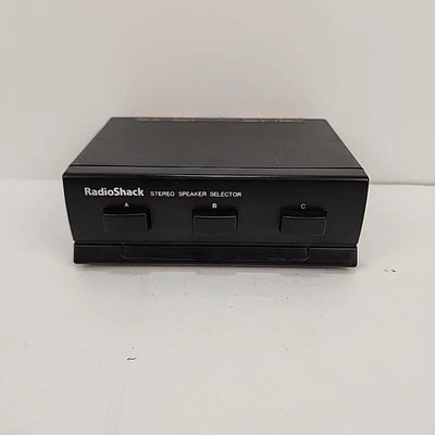 Radio Shack 3 way Stereo speaker selector - Image 1 of 4