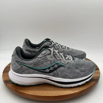 Tenis para correr talla 9,5 ancho Saucony para mujer Omni 20 aleación/jade S10682-20 Foto 1 de 4