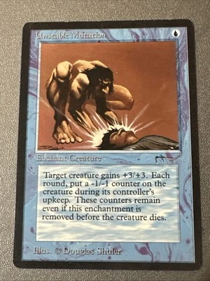 Unstable Mutation X1 Arabian Nights Ex Condition See Pics Front/back - Image 1 of 2