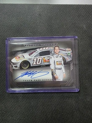 2024 National Treasures Racing Noah Gragson Track Pass Signatures Auto /99 - Image 1 of 2