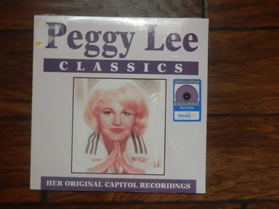 Peggy Lee - The Classics (Walmart Exclusive) [New Vinyl LP] Limited Edition Plum - Image 1 of 2