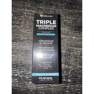 Suplemento Líquido Triple Magnesio - Glicinato de Magnesio, Taurato y L-Treonato Foto 1 de 4