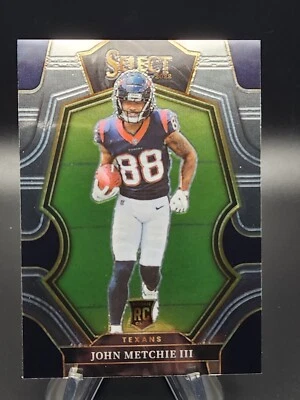 John Metchie III 2022 Panini Select Premier Level Rookie - Image 1 of 2