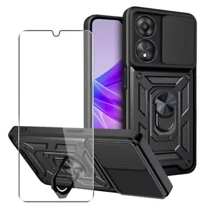 For OPPO A80 A58 A38 A60 A5 Reno 13 11 F 5G Case Magnetic Ring Kickstand Cover - Picture 1 of 15
