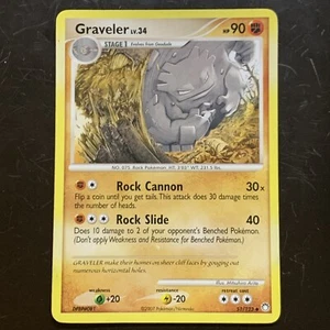 Pokémon TCG Graveler Mysterious Treasures 51/123 Regular Uncommon - Picture 1 of 3