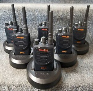 Motorola BPR40 Mag One Set of 6 Radios 8 Chan 4 Watt UHF 450-470 Buy 1-3 sets