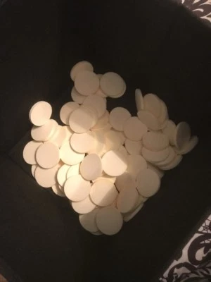 Lote de 90 círculos de esponja base de Covergirl+olay Simplyageless Foto 1 de 4