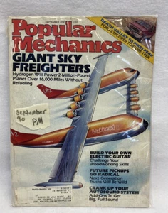 1990 Sep Popular Mechanics Magazine, Vtg - Car Tobacco Tech Alcohol Ads - Reader - Picture 1 of 4