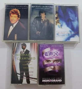 Michael Crawford Cassette Tape Bundle SEE DESCRIPTION FOR TITLES - Bild 1 von 3