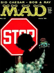 MAD Magazine #47 - June 1959 - Cover Magnet - Picture 1 of 2