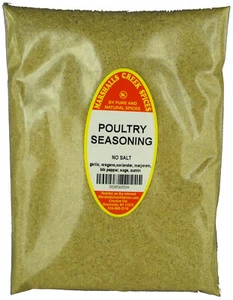 Marshalls Creek Spices CONDIMENTO PARA AVES DE CORRAL SIN RECARGA DE SAL - Kosher - Imagen 1 de 1