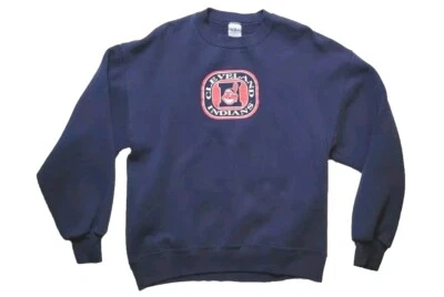 Vintage Cleveland Indians  THE GAME Made In USA CREWNECK - Image 1 of 4