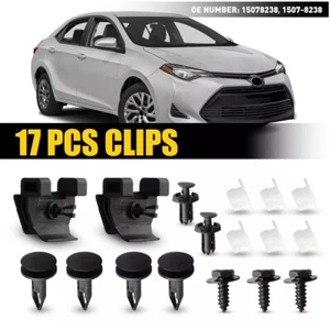 For 2009-2019 Toyota Corolla Set Of Clips To Fix Front Bumper 15078238 1507-8238 - Picture 1 of 8