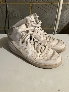 Nike Son of Force Mid Weiß UK 9 616281-102 Turnschuhe Retro Basketballschuhe - Bild 1 von 16