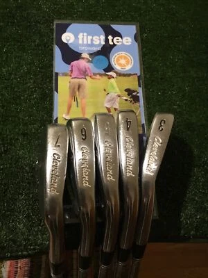Cleveland CG1 CMM 3-6 Irons Set Stiff S300 Steel Shafts - Image 1 of 4