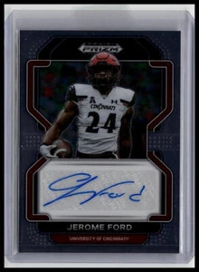 2023 Prizm DP #RA-JEF Jerome Ford 2022 Prizm Draft Picks Autographs -326 - Picture 1 of 2