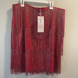 Fringe Party mini skirt - Picture 1 of 4