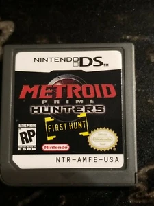 Metroid Prime: Hunters (Nintendo DS, 2006) - Authentic - Tested - Picture 1 of 2
