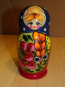 5 Pièces Matriochka Poupées Gigogne - Imagen 1 de 12