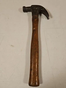 Vintage Fulton Curved Claw Hammer 16 Ounce Head 14 Inches Long - Picture 1 of 7