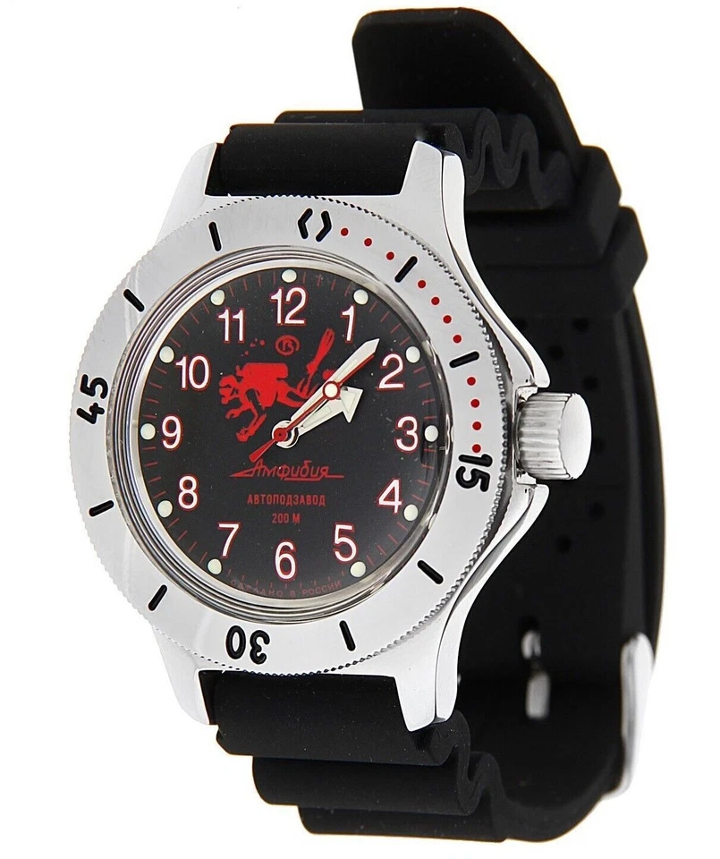 Vostok Men's Black Watch - 120657