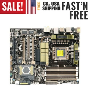 LGA 1366 ASUS Saber Tooth X58 Motherboard SATA3.0 PCIE 3.0 Intel X58 DDR3 24GB - Picture 1 of 10