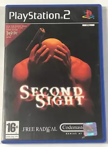 PS2 - Second Sight (2004 Sony PlayStation 2 Game NO Manual) PAL - Picture 1 of 4